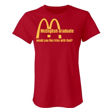 College McGraduate Junior Fit Bella Sheer Longer Length Rib Tee