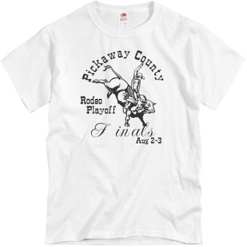 County Fair Rodeo Finals Unisex Basic Gildan Heavy Cotton Crew Neck Tee