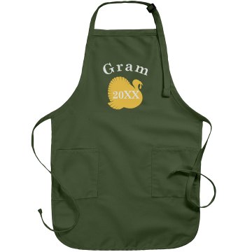 Gram's Turkey Apron Port Authority Adjustable Full Length Apron
