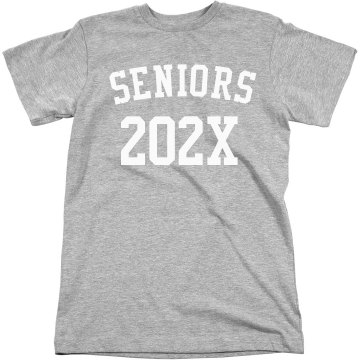 Seniors 2013 Tee Unisex American Apparel Fine Jersey Tee