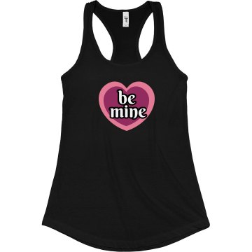 Be Mine Junior Fit Bella Sheer Longer Length Rib Racerback Tank Top