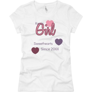 Kev's Girl Junior Fit Basic Bella Favorite Tee