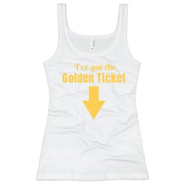 Golden Ticket Maternity Junior Fit Bella Sheer Longer Length Rib Tank Top