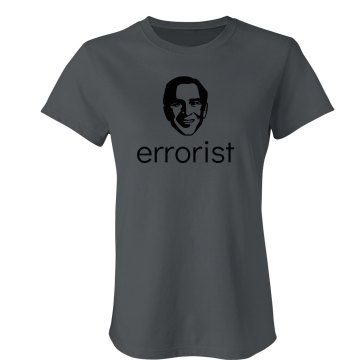 Errorist Junior Fit Bella Sheer Longer Length Rib Tee