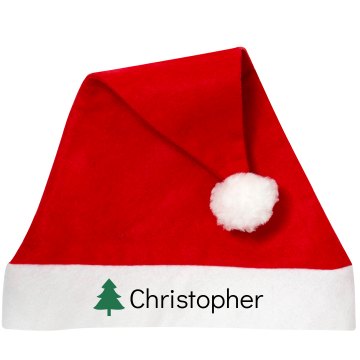 Customized Santa Hat Personalized Santa Hat
