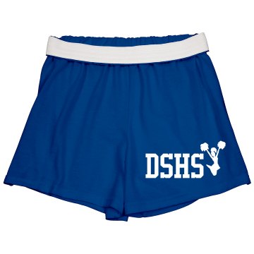 High School Cheerleading Junior Fit Soffe Cheer Shorts