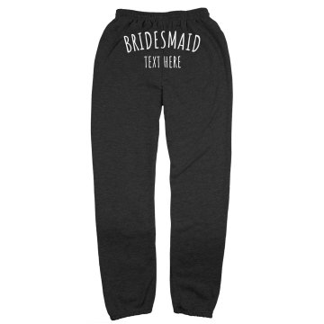 Bridesmaid Sweatpants Unisex Gildan Heavy Blend Sweatpants