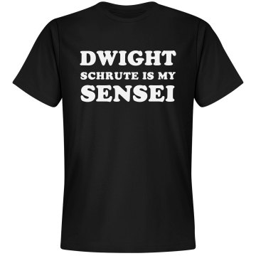 Dwight is My Sensei Unisex Gildan Ultra Cotton Sleeveless Tee