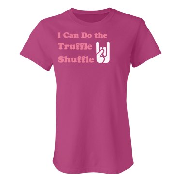 Truffle Shuffle Junior Fit Bella Sheer Longer Length Rib Tee