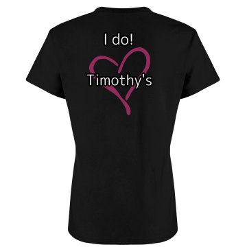 Got Love w/ Back Junior Fit Bella Sheer Longer Length Rib Tee