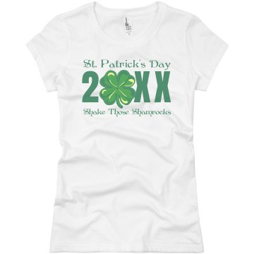 St. Patrick's Day Junior Fit Basic Bella Favorite Tee
