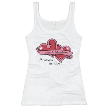 Always As One Bella Junior Fit Contrast Satin Trim Cami