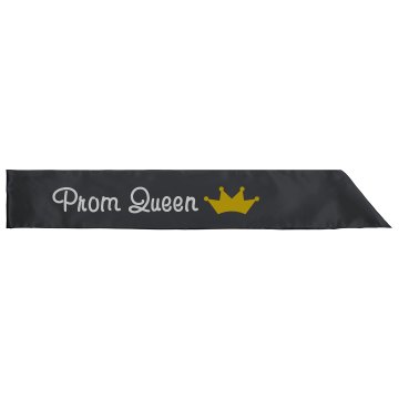 Prom Queen Sash Adult Satin Party Sash