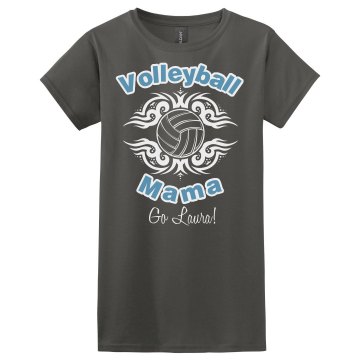 Volleyball Mom Tee Misses Relaxed Fit Gildan Ultra Cotton Tee