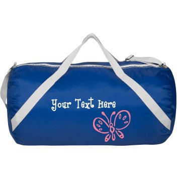 Custom Ballet Butterfly Augusta Sport Roll Bag