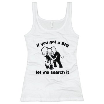 Big Elephant Junior Fit Soffe 2x1 Rib Tank Top