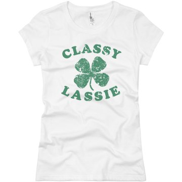 Classy Lassie Junior Fit Basic Bella Favorite Tee