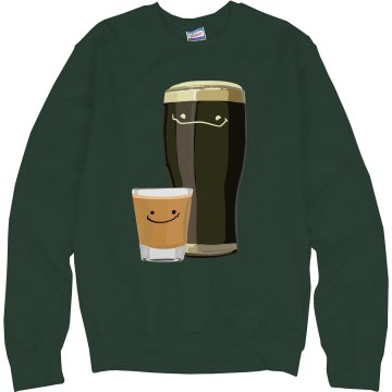 Matty's My Paddy Junior Fit Bella 1x1 Rib Ringer Tee