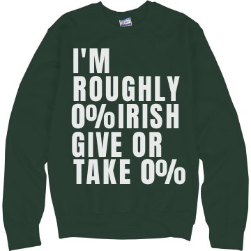 Kiss Me 1/2 Irish Junior Fit Bella 1x1 Rib Ringer Tee