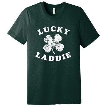 A Lucky Laddy Unisex Canvas Triblend Tee