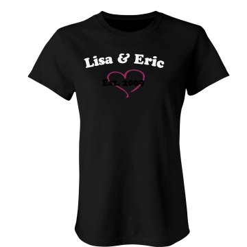 Lisa & Eric Junior Fit Bella Sheer Longer Length Rib Tee