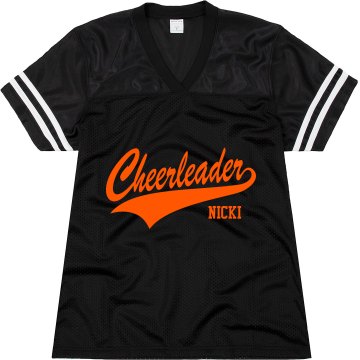 Cheer Jersey w/ Back Junior Fit Augusta Replica Football Jersey