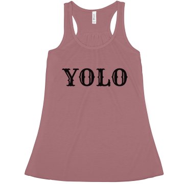 YOLO Flowy Tank Misses Bella Flowy Lightweight Tank