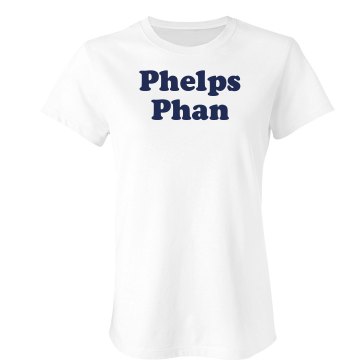 Olympic Phelps Phan Tee Junior Fit Bella Sheer Longer Length Rib Tee