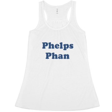 Phelps Phan Olympics Junior Fit Bella 1x1 Rib Ringer Tee