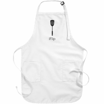 iFlip Apron Basic White Apron