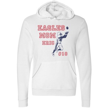 Eagles Mom Unisex Gildan Heavy Blend Hoodie