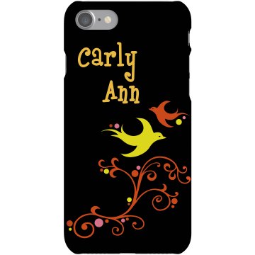 Lover of Birds Plastic iPhone 5 Case Black
