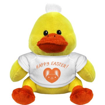 Quacky Spring Easter Plush Duckie