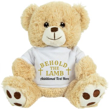 Behold the Lamb Plush Lamb