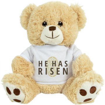 He Has Risen Plush Lamb