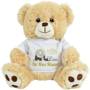 He Has Risen Plush Lamb