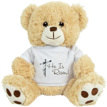 Jesus He Is Risen Plush Lion