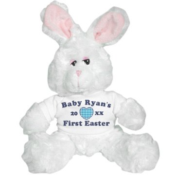 Baby Boy's First Easter Plush Pony