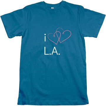 I Heart LA Tee Unisex Anvil Organic Tee