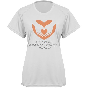 Dry Fit Leukemia Shirt Paragon Women's Performance Tee