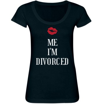 Kiss Me! Junior Fit Bella Sheer Longer Length Scoopneck Tee