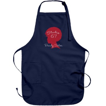 Studio 67 Beauty Salon Port Authority Adjustable Full Length Apron