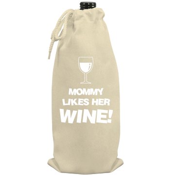 Mommy Likes Wine Port Authority Wine Bag