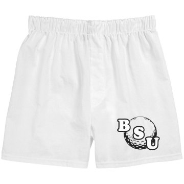 Golf Initials Boxers Unisex Robinson Boxer Shorts