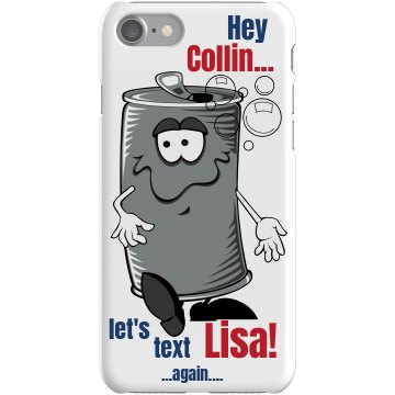 Drunk Texting iPhone Plastic iPhone 5 Case Black