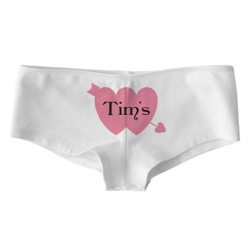 Tim's Bella Contrast Satin Trim Thong
