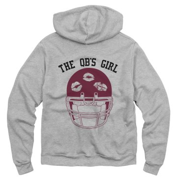 The QB's Girl Unisex Gildan Heavy Blend Full Zip Hoodie