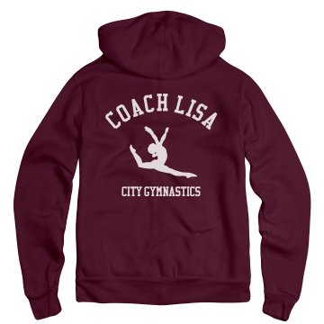 Coach Lisa Unisex Gildan Heavy Blend Full Zip Hoodie