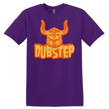 Dubstep Heavy Metal Unisex Gildan Heavy Cotton Crew Neck Tee