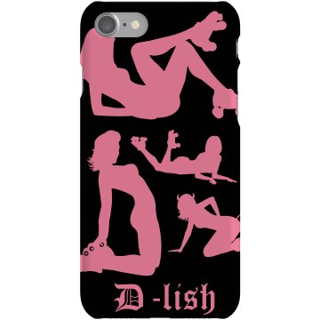 Roller Derby Delish Plastic iPhone 5 Case Black